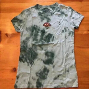 New! Tie dye T-shirt with cupcake.